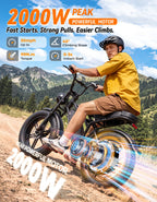 Jasion RetroVolt, 70-Mile Range, 2000W Peak, Fat Tire