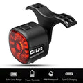 Mountain Bike Cycling LED Tail Light USB Rechargeable Bicycle Brake Rear Light