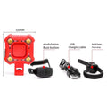 Bicycle Horn Bike Lighting Bicycle Horn 140dB Headlights Waterproof USB Charging