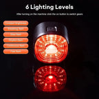 Mountain Bike Cycling LED Tail Light USB Rechargeable Bicycle Brake Rear Light